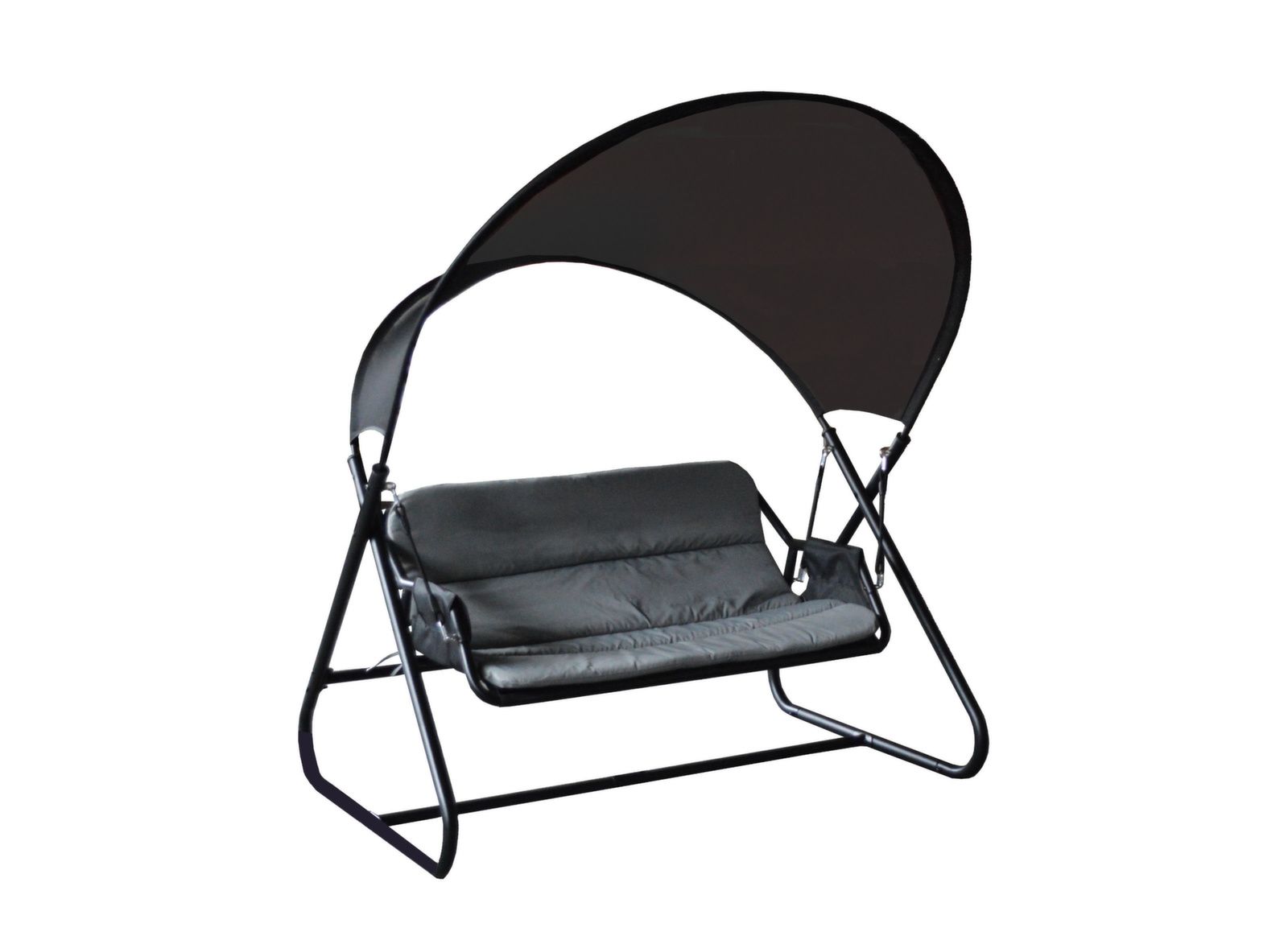 DONDOLO GRIGIO/NERO KERADA 2/3 POSTI 166 X 190 X 145 CM