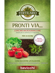 CONCIME PRONTI VIA 90GR PER POMODORI/INSALATE