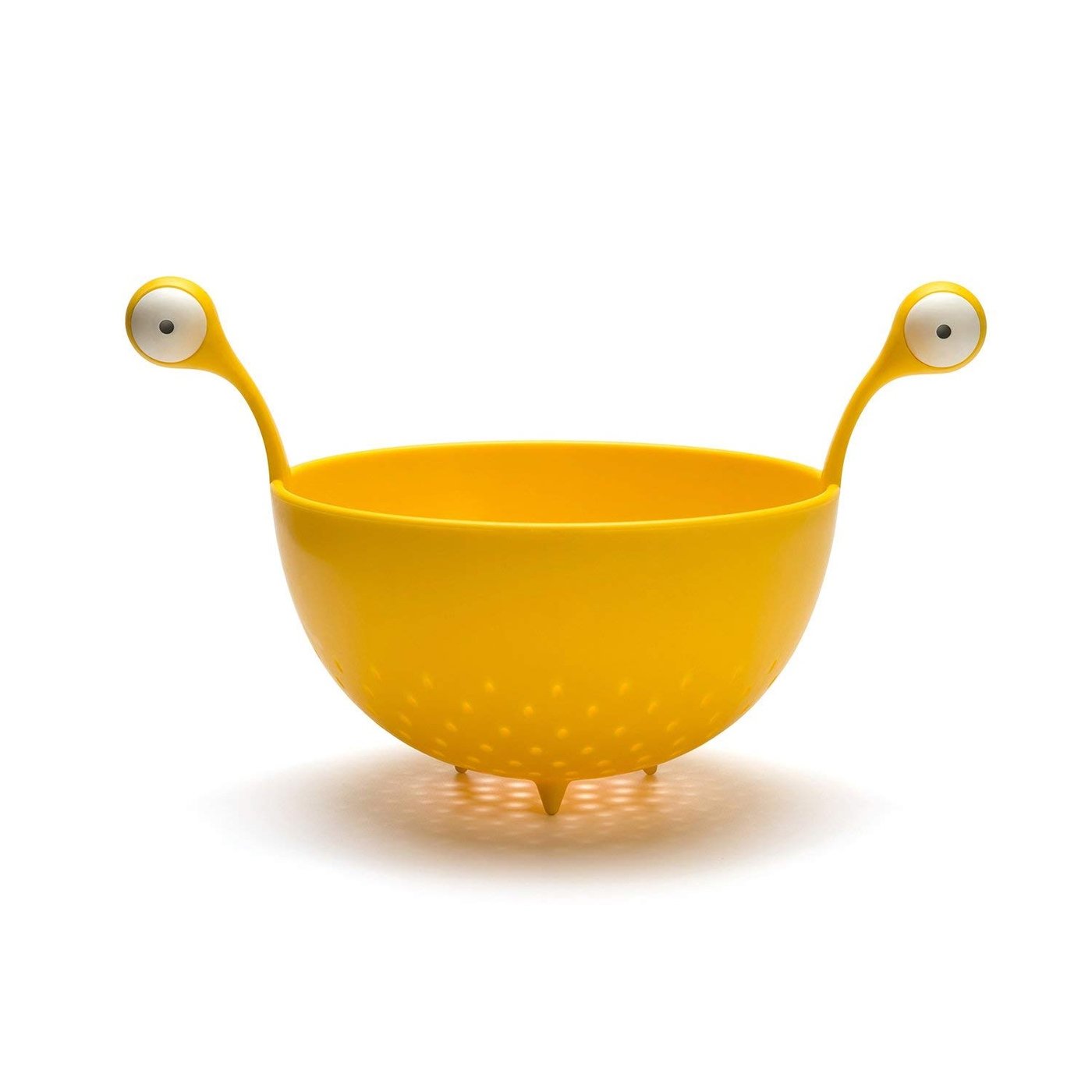 SCOLAPASTA MOMY SPAGHETTI MONSTER GIALLO 19X31X22 CM