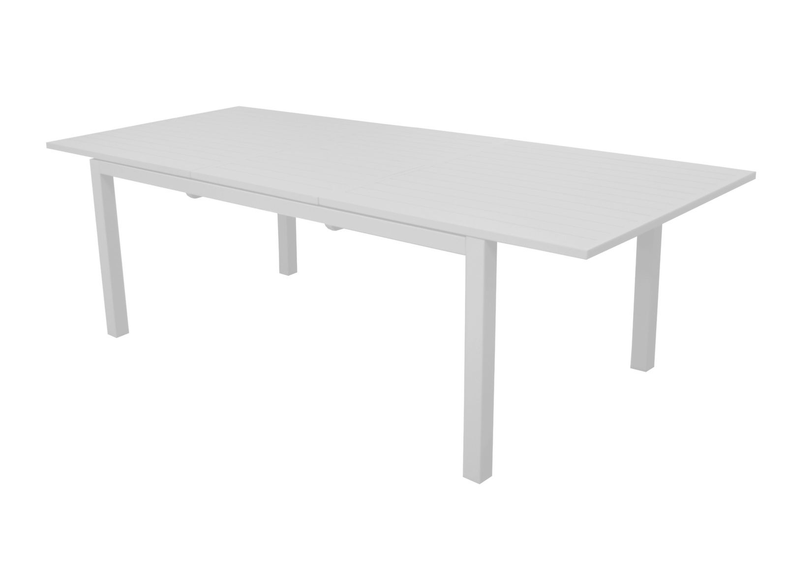 TAVOLO ALLUNGABILE BIANCO 160/240X100CM GENES