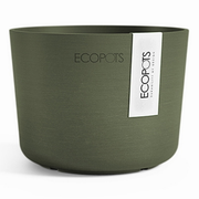 Vaso da Tavolo Rotondo Lima Mini D15 H12.5 cm Verde Kaki ECOPOTS