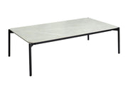 TAVOLINO BASSO RETTANGOLARE AMBIANCE GRAFITE/GRIGIO 131X76CM
