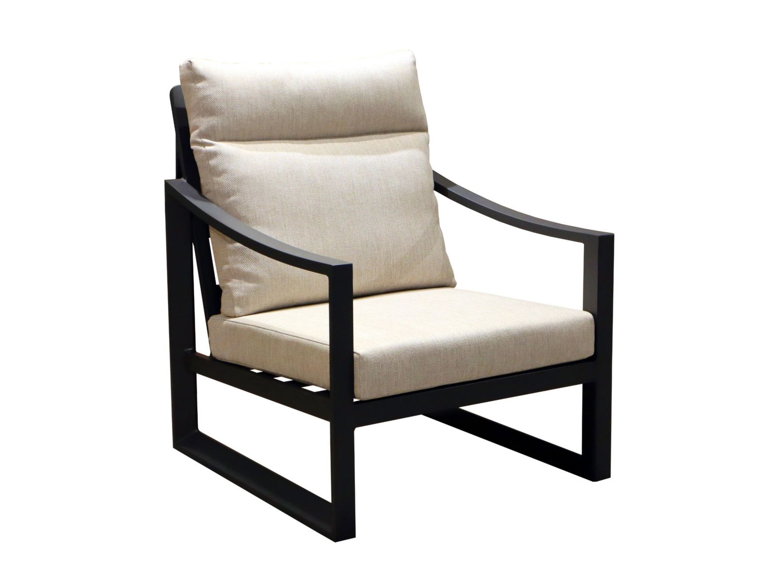 Salotto da Esterno Marseille Grafite/Beige 4 pz