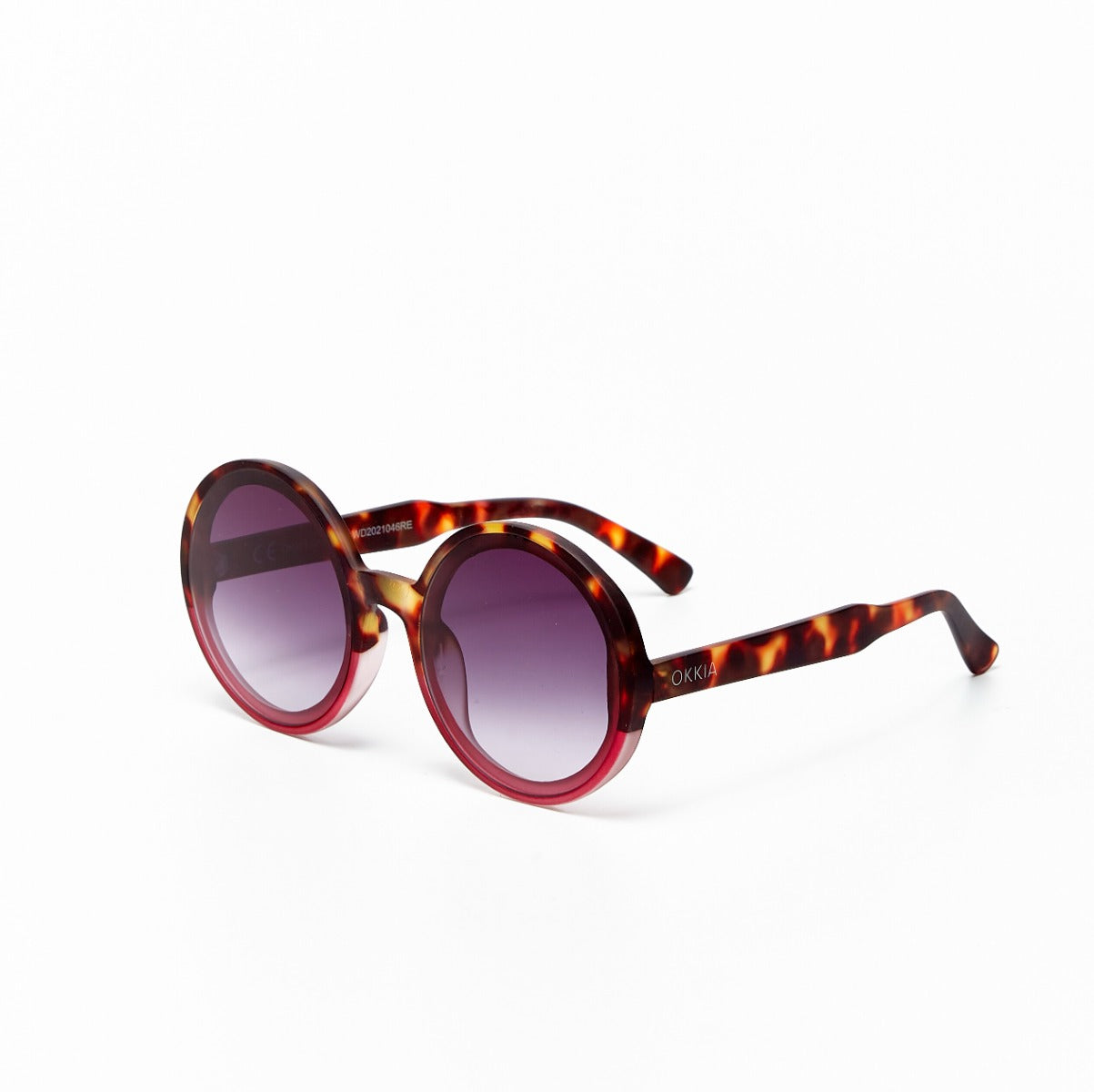 OCCHIALE DA SOLE MODELLO MONICA CIRCLE HAVANA PINK