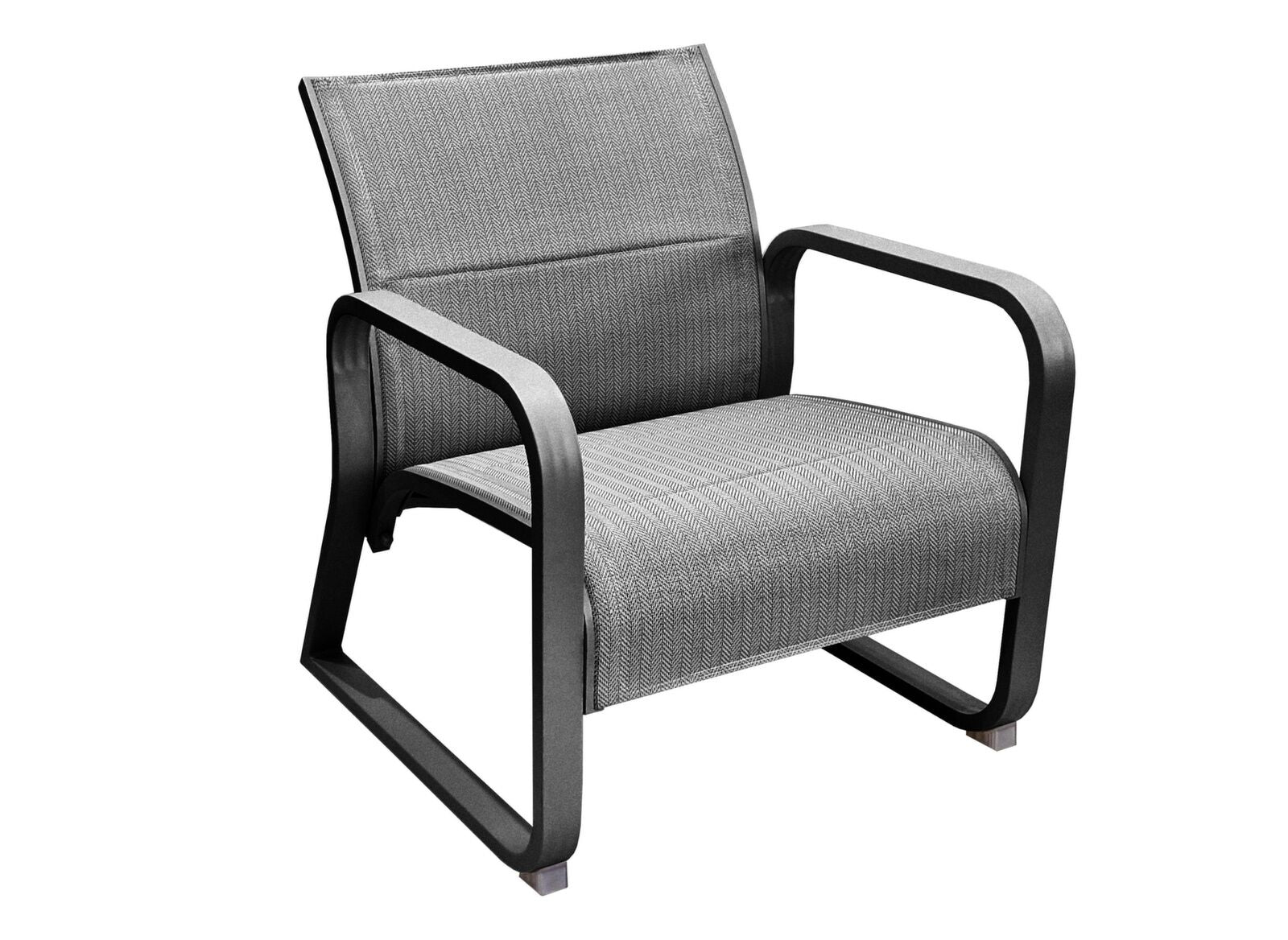 Salotto da Esterno Quenza Grafite/Nero 4 pz