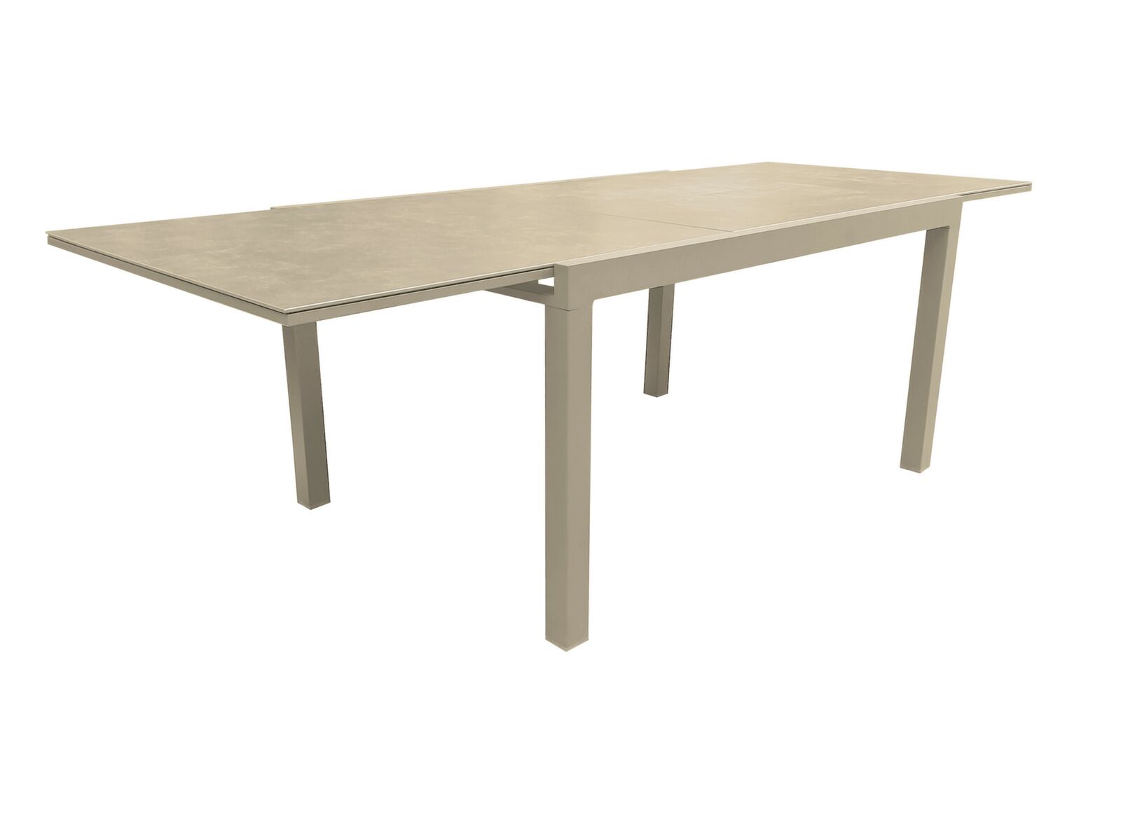 Tavolo allungabile Olivia 90/180 x 75 x 90 cm Crema