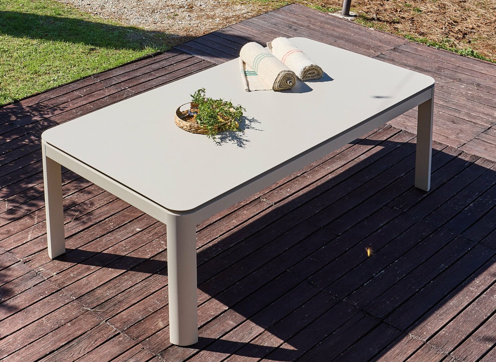 Tavolo Estensibile Darius 230/350 cm Crema