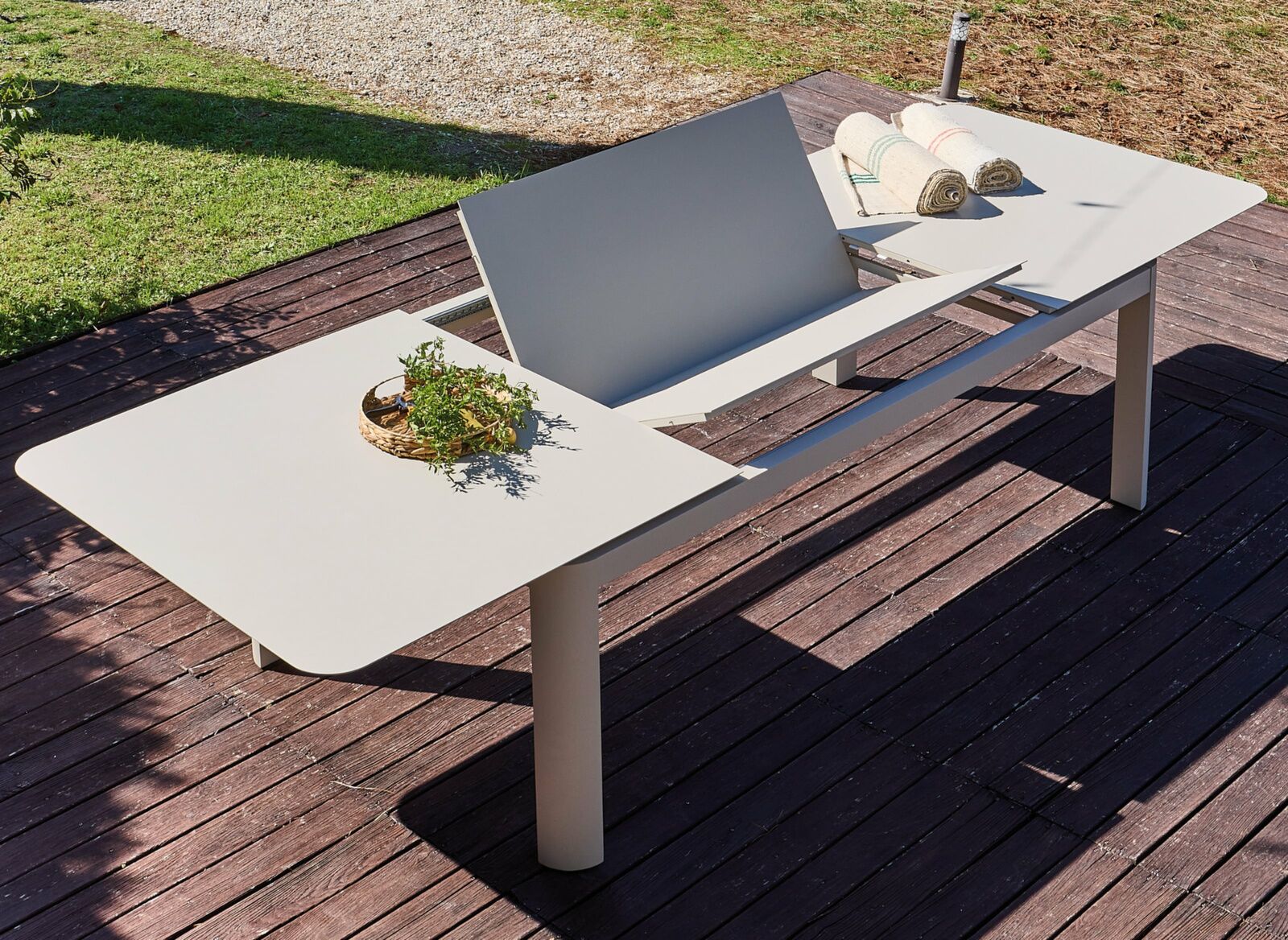 Tavolo Estensibile Darius 230/350 cm Crema