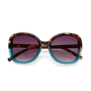OCCHIALE DA SOLE MODELLO ANNA BUTTERFLY HAVANA E BLUE