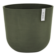 Vaso Rotondo Oslo D35 H30.5cm Verde Kaki ECOPOTS