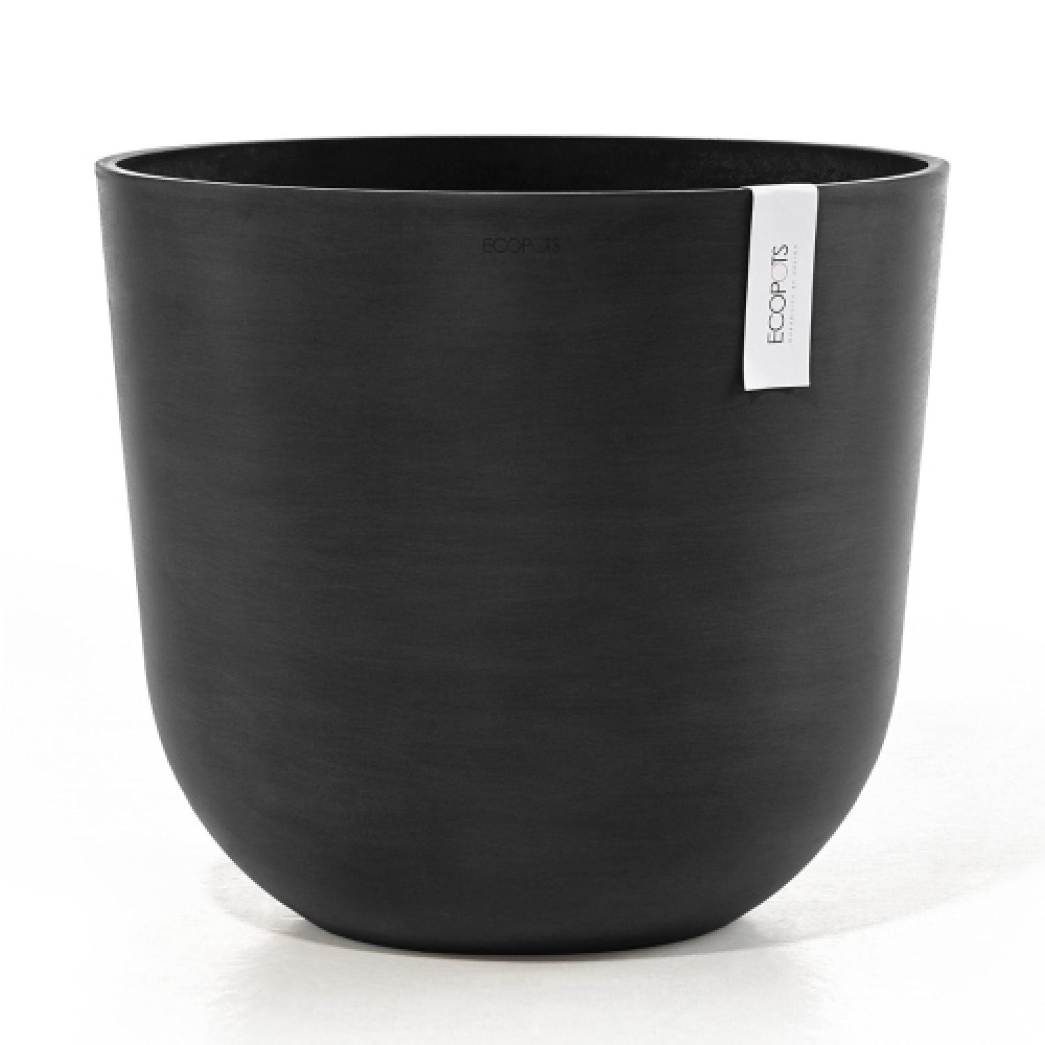 Vaso Oslo D45 H39,2 Cm Dark Grey Ecopots