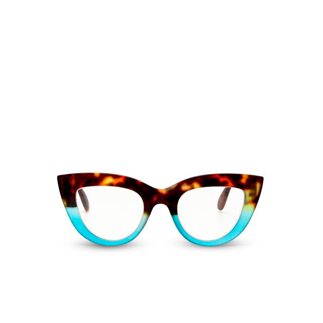 OCCHIALE MODELLO GATTO LITE SOFT TOUCH HAVANA BLUE GRADAZ. 3.00