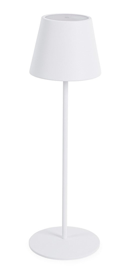 LAMPADA DA TAVOLO CON LED ETNA BIANCA H38CM