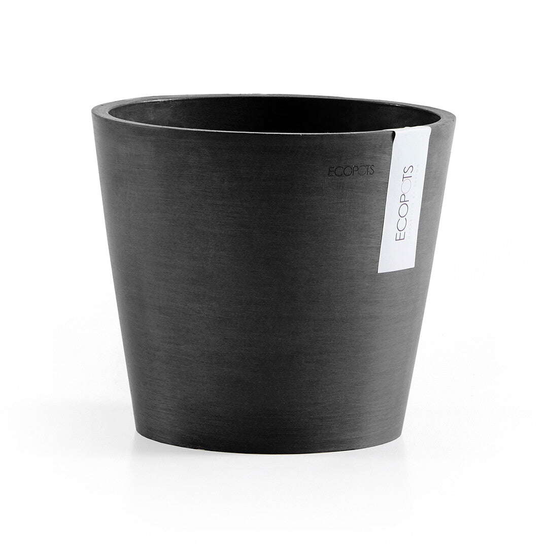 VASO AMSTERDAM 20x17,5CM GRIGIO SCURO