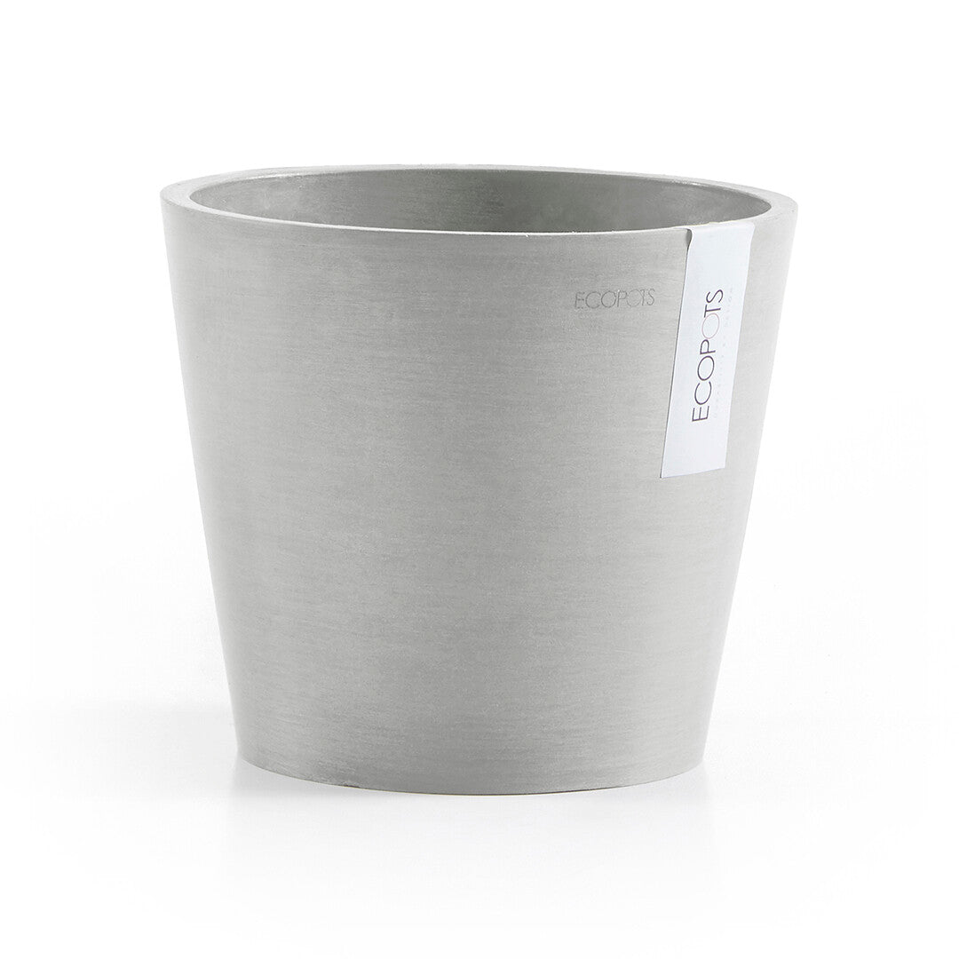 VASO AMSTERDAM 20x17,5CM GRIGIO CHIARO