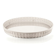 VASSOIO TONDO TIFFANY BIANCO LATTE D.35,6 CM