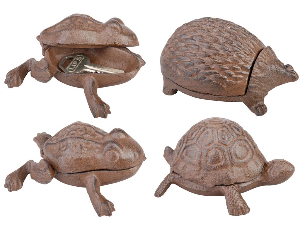 CUSTODIA PER CHIAVI ANIMALI ASSORTITI 11X8,6X5,8 CM