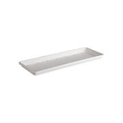 FIORIERA BARCELONA TROUGH SAUCER 90CM WHITE