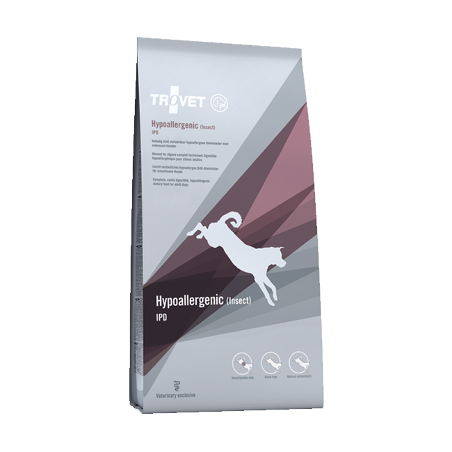 TROVET SACCO CROCCHETTE CANE ADULTO IPOALLERGENICO 3 KG