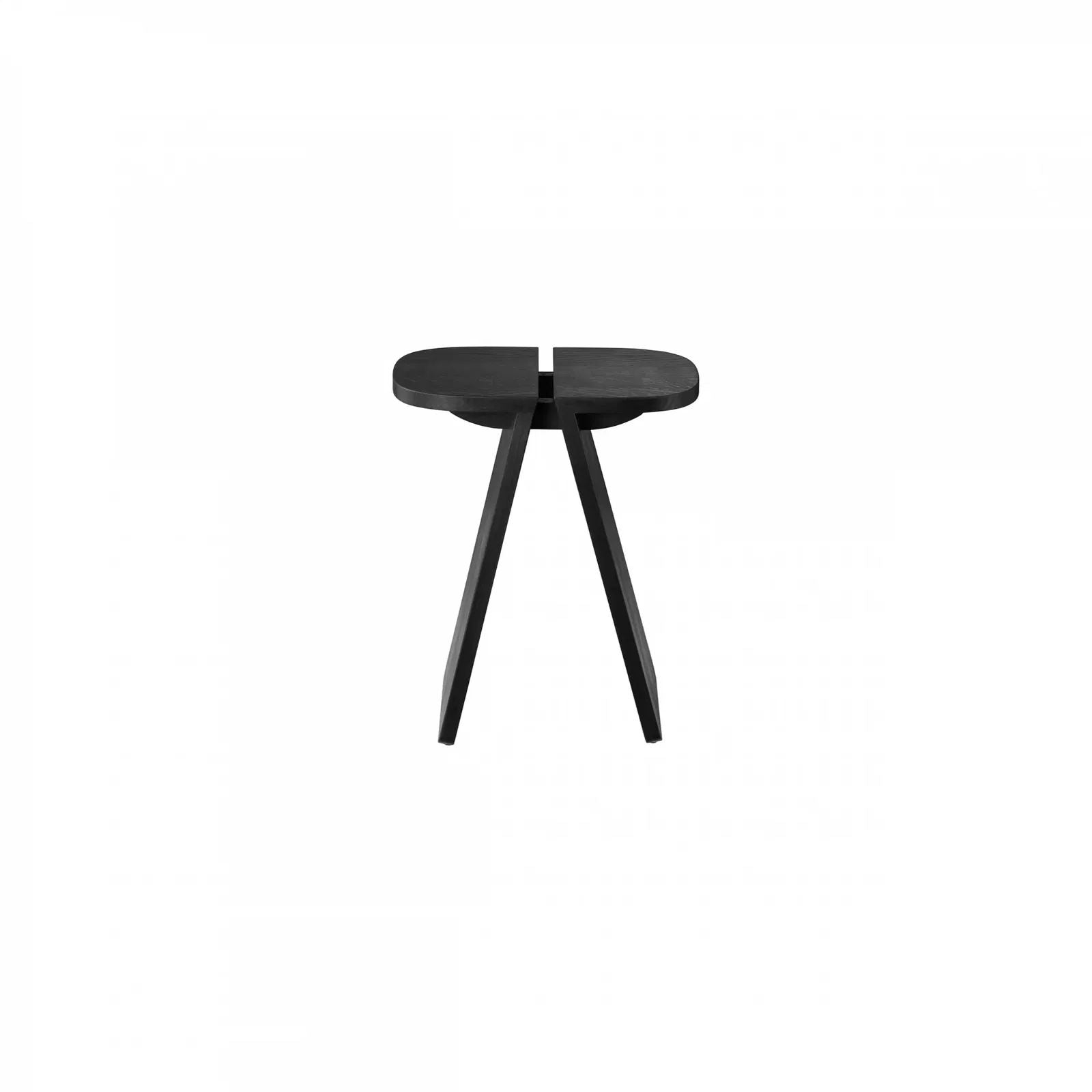 Sgabello Avio Rovere Nero h48x38x28cm