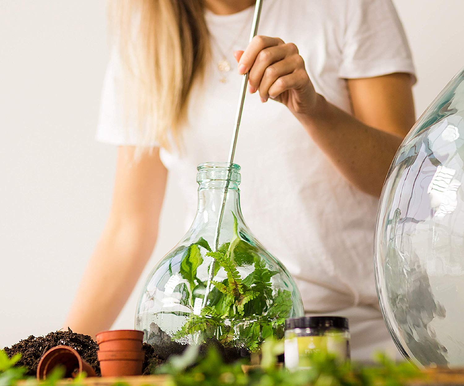 TAPPO IN SUGHERO CON LED PER ECOSISTEMA TERRARIUM