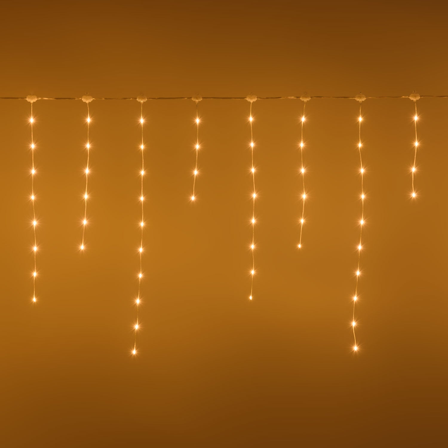 CASCATA LUMINOSA ICE LIGHT 512CM H75CM 224 LED BIANCO CALDO