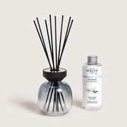 Diffusore a Bastoncini Bouquet WOOD Noir e Blanc 180ml Musc Cocoon Altezza 24cm Nero Maison Berger