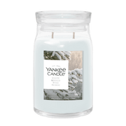 Candela Snow Kissed Pine 567g Bianco Yankee Candle