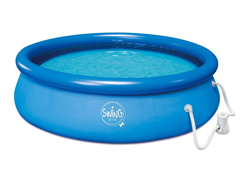 PISCINA ROTONDA GONFIABILE 366X84 CM CON POMPA FILTRO