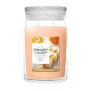 Candela profumata Tangerine & Vanilla Giara Grande Signature 567g Arancione Yankee Candle