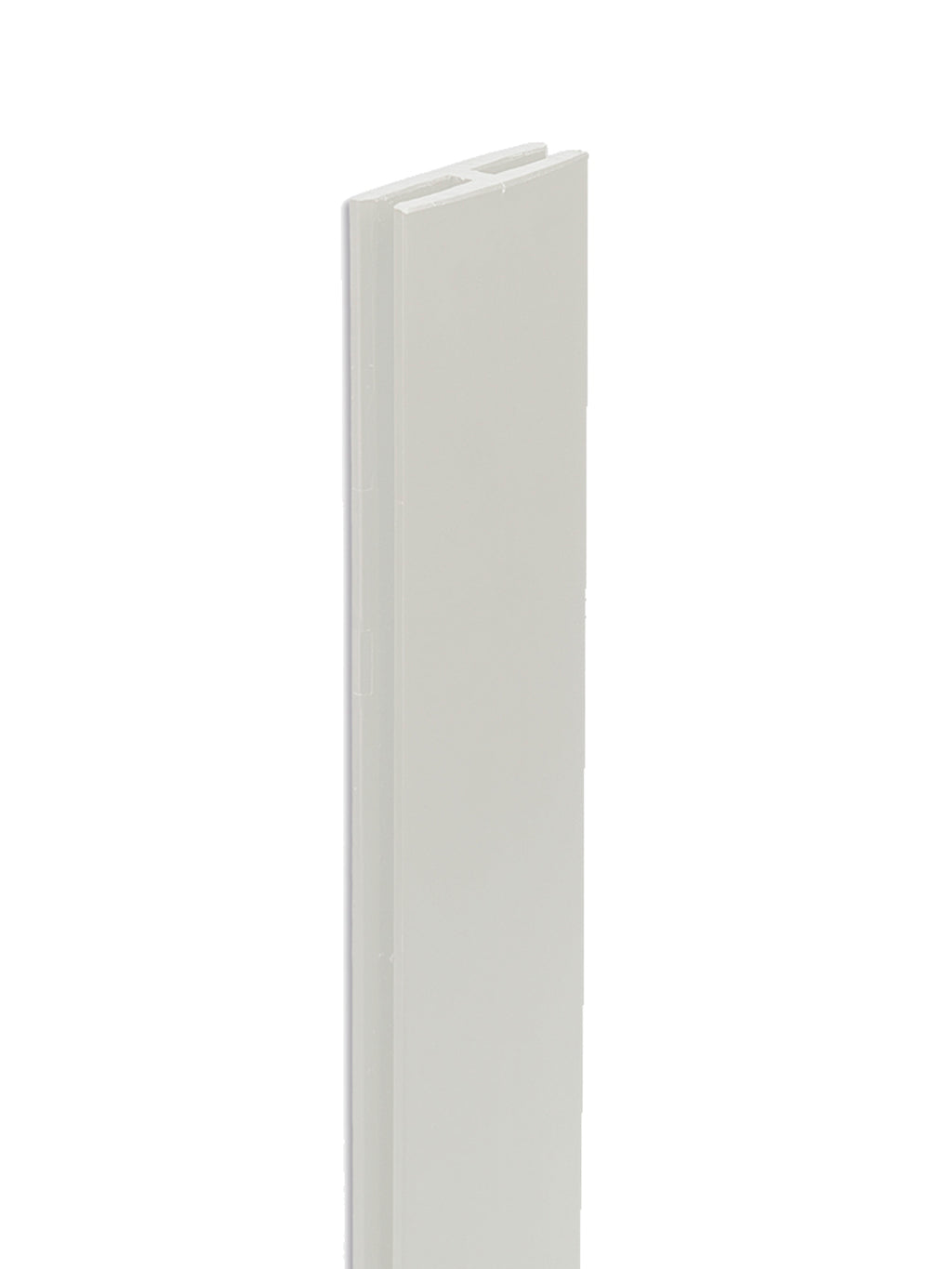 PROFILO H SUPERIORE-INFERIORE PER PANNELLO MOSAIC 2 MT BIANCO