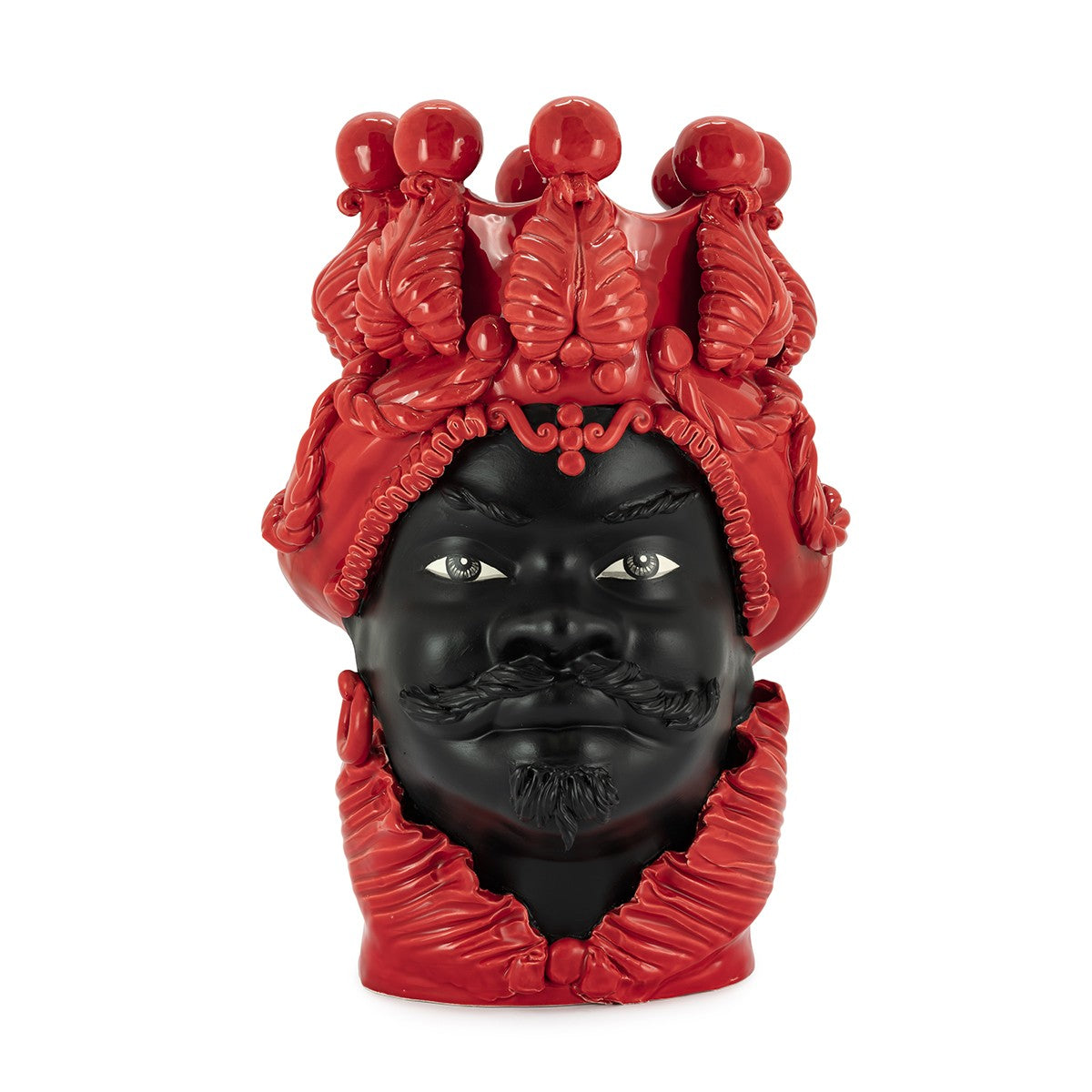 VASO TESTA DI MORO MAN BIG SIMPLY MAT 48 CM VERUS BY ABHIKA