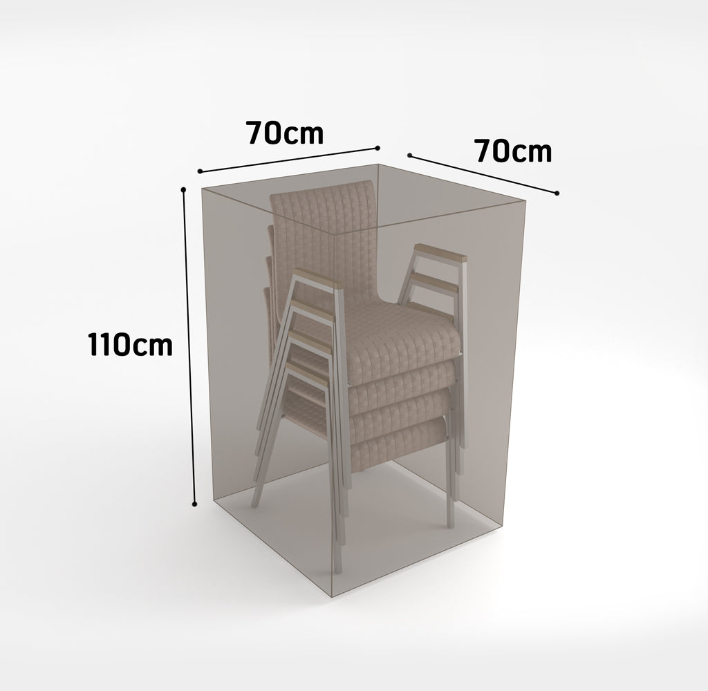 COPERTURA PER SEDIE IMPILATE 70x70x110 MT