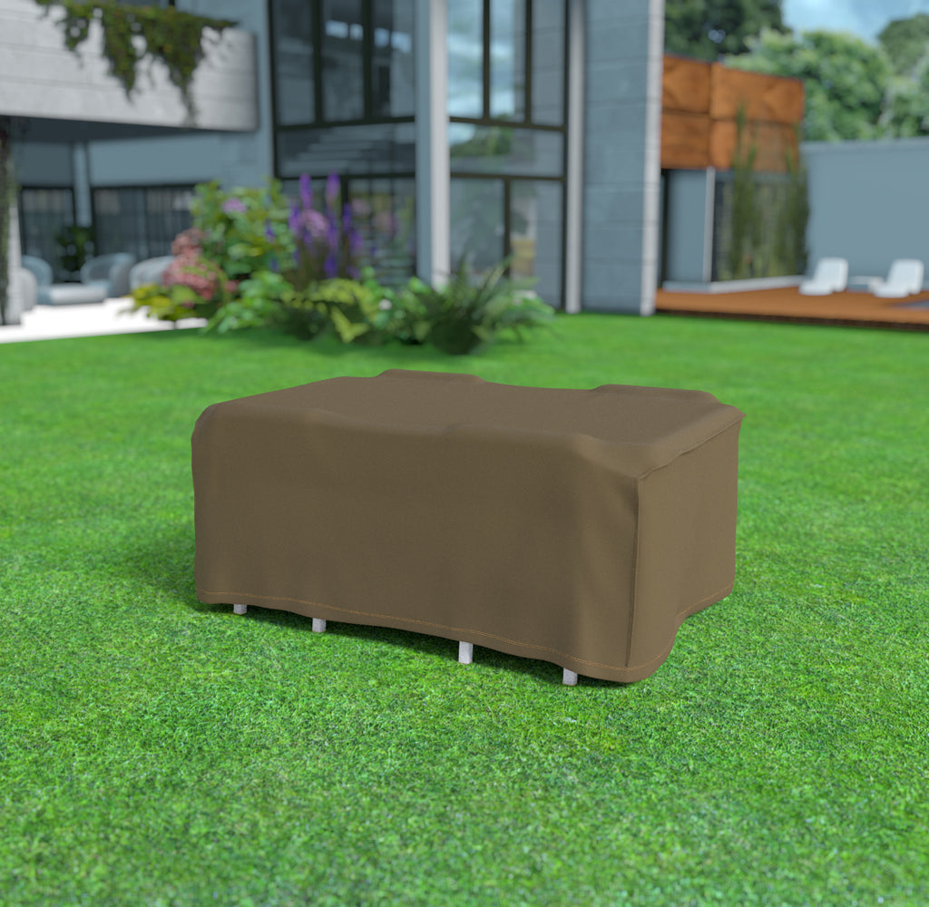 COPERTURA PER TAVOLO RETTANGOLARE + 4 SEDIE 225x145x90 MT