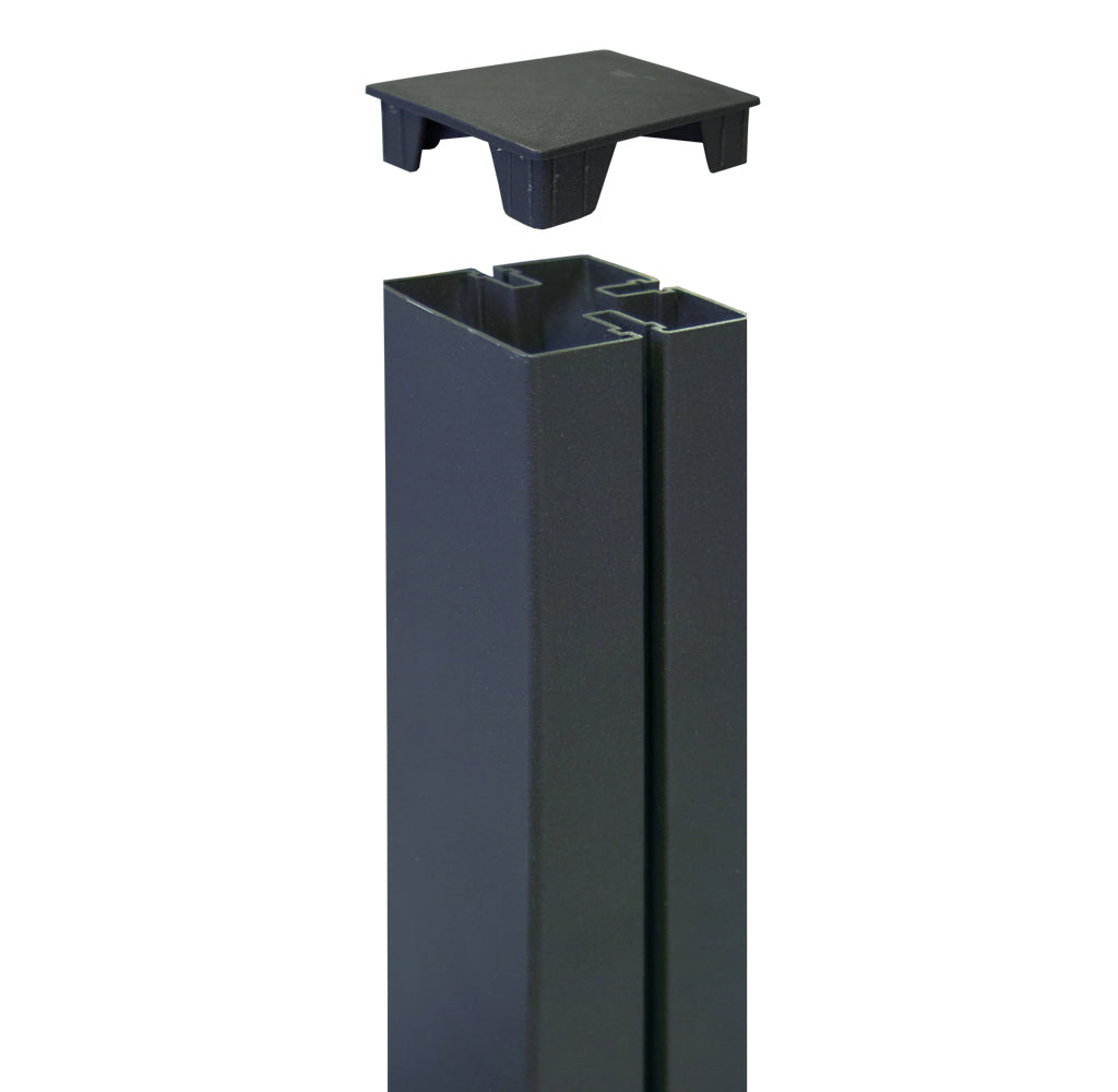 TAPPO COPRI PALO ALUPOST GRIGIO