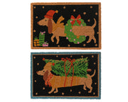 Zerbino in cocco rettangolare 60 x 40 cm multicolore Peraga Christmas