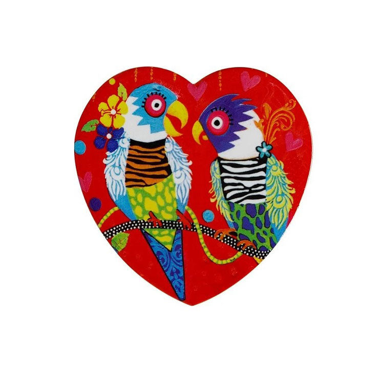 SOTTOBICCHIERE LOVE HEARTS 10CM TIGER TIGER