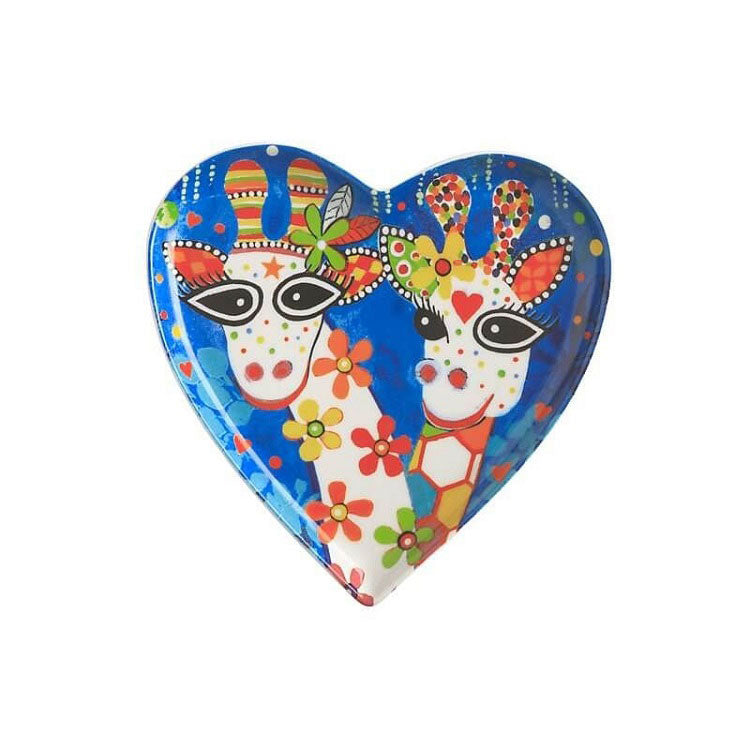 PIATTO A CUORE 15.5CM LOVE HEARTS MR GEE FAMILY