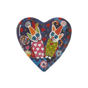PIATTO A CUORE 15.5CM LOVE HEARTS CUP CAKES