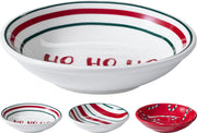 Piatto natalizio in ceramica 10 cm modello assortito PERAGA CHRISTMAS