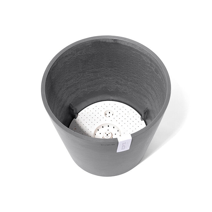 VASO AMSTERDAM 40x36CM GRIGIO