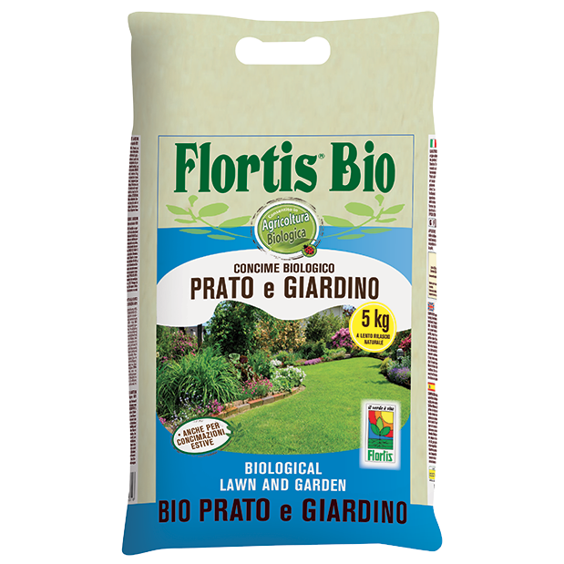 CONCIME BIOLOGICO PRATO E GIARDINO 5 KG