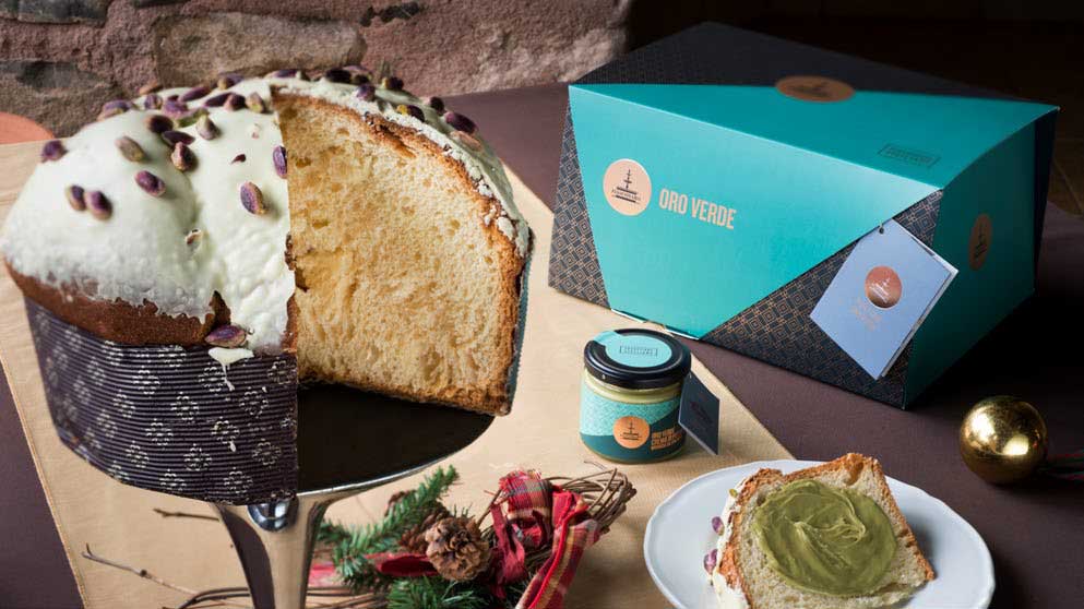 PANETTONE ARTIGIANALE ORO VERDE 1KG