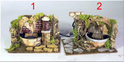 FONTANA CON POMPA 20X14X12CM MODELLO ASSORTITO