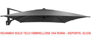 RICAMBIO TELO GRIGIO PER OMBRELLONE ROMA DEPORTE ELIOS 3X4