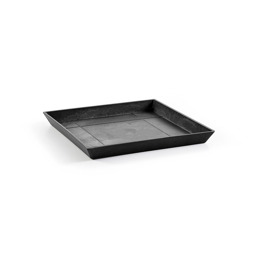 Sottovaso Quadrato 43X43XH3.5cm (per Rotterdam 50) Grigio Scuro LECHUZA