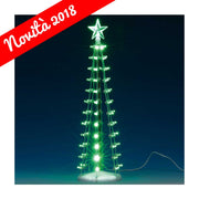 ALBERO DI NATALE VERDE - LIGHTED SILHOUETTE TREE GREEN