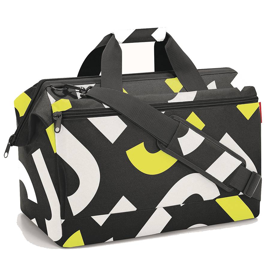 BORSA ALLROUNDER L POCKET SIGNATURE BOLD GIALLO