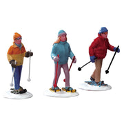 Snowshoe Walkers, Set Of 3 - lemax cod 22033