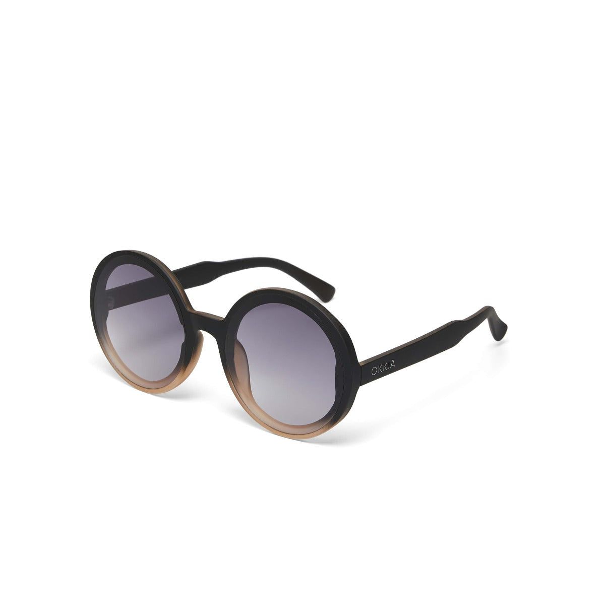OCCHIALE DA SOLE MODELLO MONICA CIRCLE NERO ROSA
